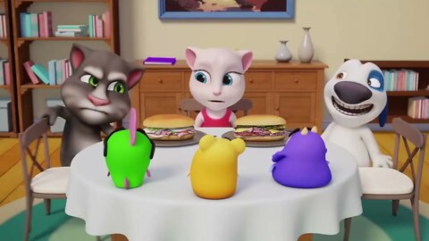 Talking Tom 🐱 Cooking From The Heart 🐱 Cartoon for kids Kedoo ToonsTV