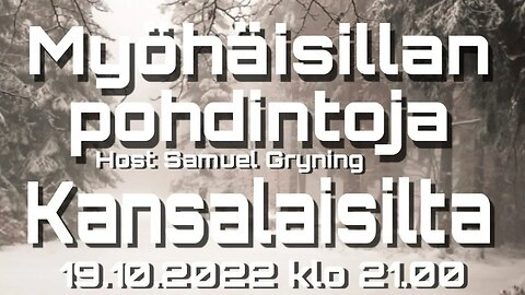 Myöhäisillan pohdintoja - Jatkot