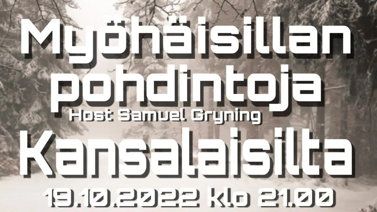 Myöhäisillan pohdintoja - Jatkot