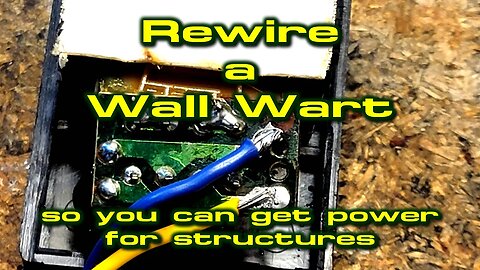 Rewire a Wall Wart