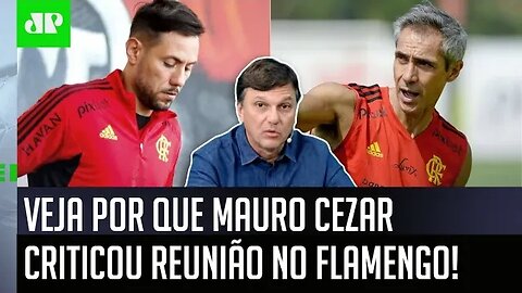 "É INADMISSÍVEL! Coisa BIZARRA e ESDRÚXULA!" Mauro Cezar CRITICA REUNIÃO com 5 jogadores no Flamengo