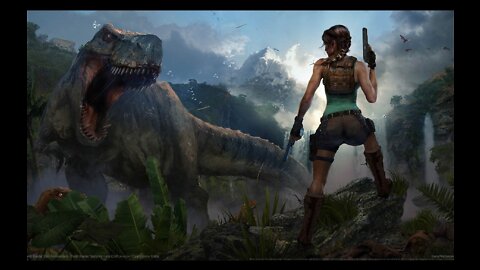 Tomb Raider Lara Croft Game, Comic Covers, Fan Art. Game Theme Music