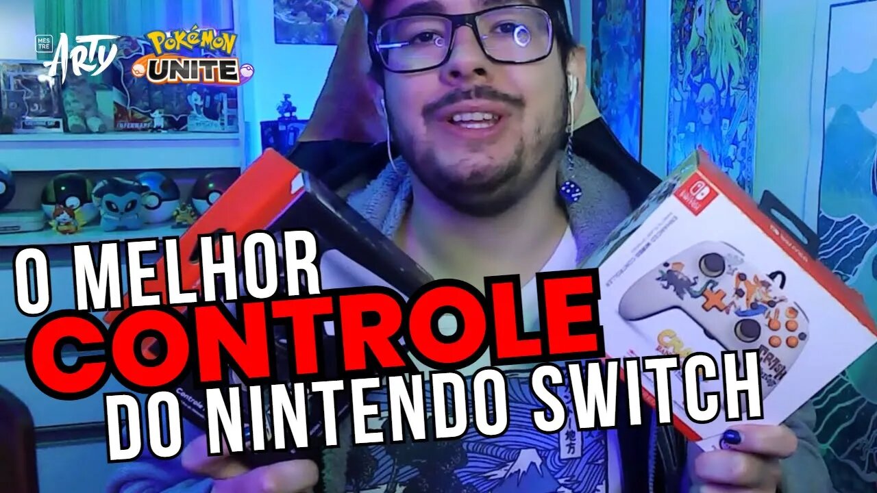🎮Qual o melhor controle para jogar Pokémon Unite no Nintentendo Switch?