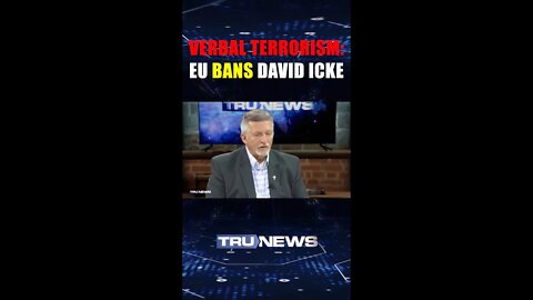 EU Bans David Icke for Using Words #shorts