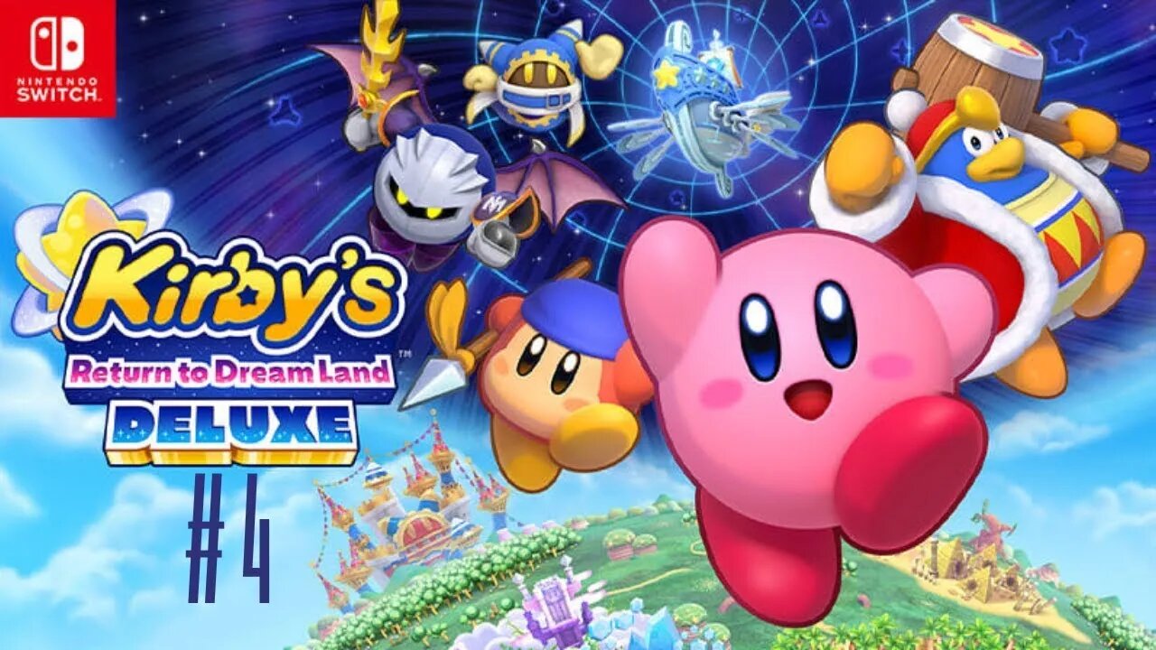 🔴 Kirby’s Return to Dreamland Deluxe Part 4 | Marcus Speaks Play