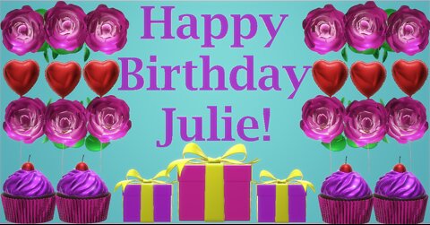 Happy Birthday 3D - Happy Birthday Julie - Happy Birthday To You - Happy Birthday Song
