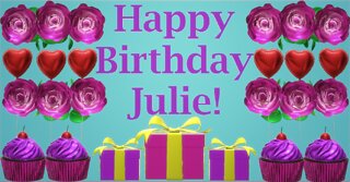 Happy Birthday 3D - Happy Birthday Julie - Happy Birthday To You - Happy Birthday Song