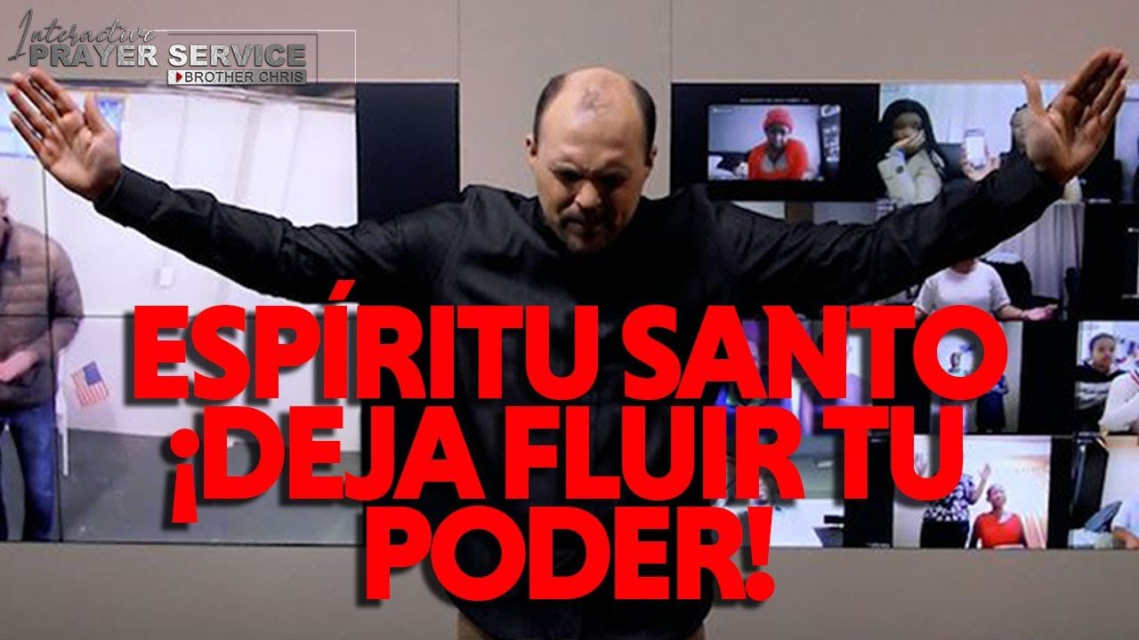 ¡¡¡EL PODER DEL ESPIRITU SANTO FLUYE!!! | Oración ungida con el Hermano Chris