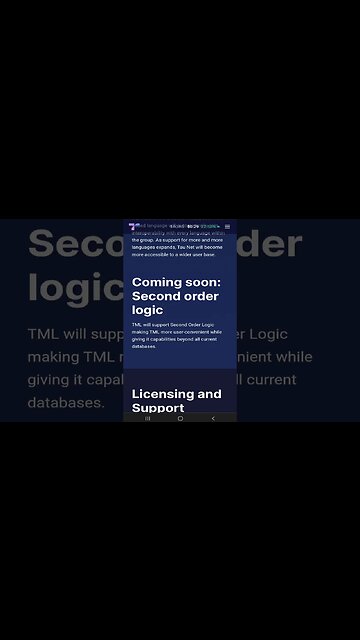 2nd Order Logic in TML 💎 #shorts #TauNet #TML