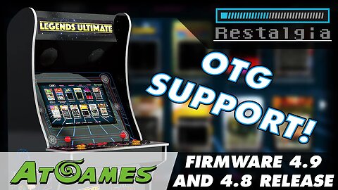 Legends Ultimate Arcade OTG Support is Here!