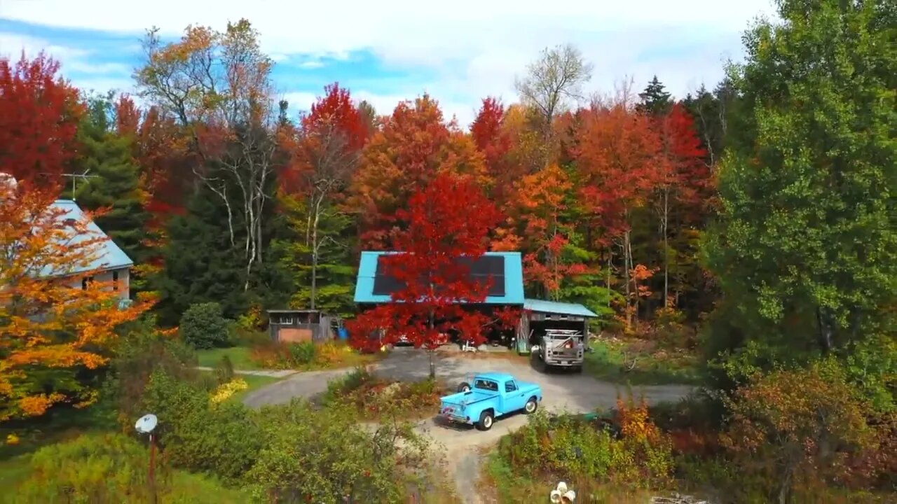 Peak Fall Foliage in New England