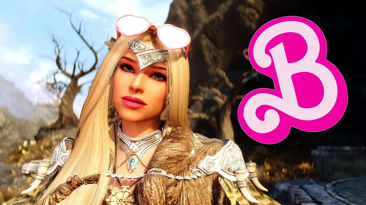 [2K] New Skyrim 2023 Mod | BARBIE THE BARBIERIAN