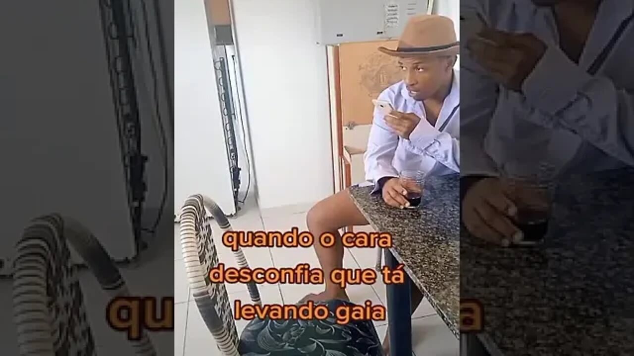 quando o cara desfia que ta levando gaia #shorts