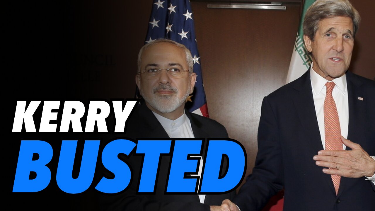 John Kerry BUSTED giving up Israel and informing Iran in leaked audio