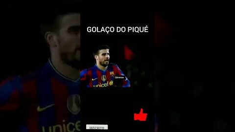 OLHA ESSE GOLAÇO DO PIQUÉ JOGANDO DE CENTROAVANTE