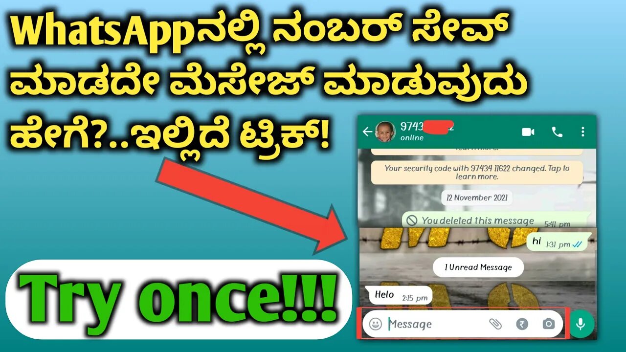 how to message in Whatsapp without adding contact |how to use Whatsapp without number