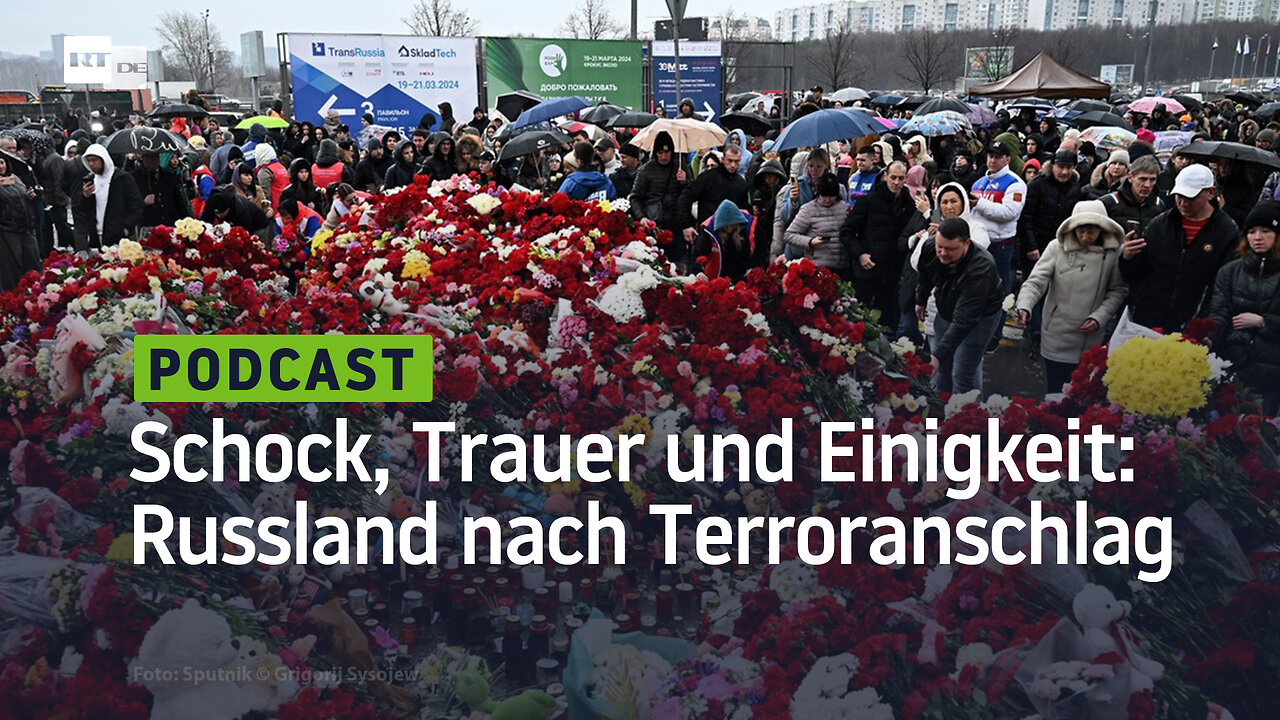 Schock, Trauer und Einigkeit: Russland am dritten Tag nach dem mörderischen Terroranschlag