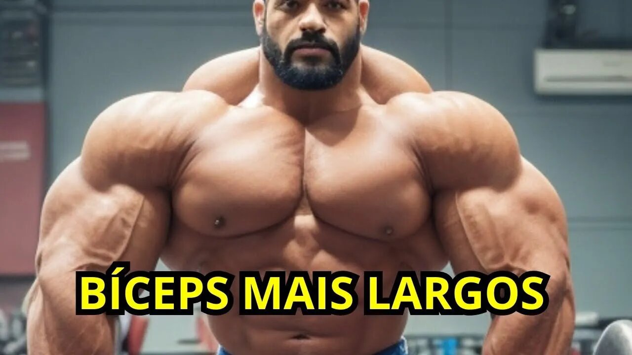 Top 2 exercícios para Bíceps mais largos