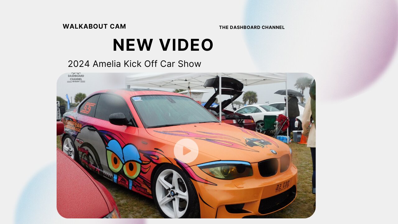 2024 Amelia Island Kickoff Car Show Walkabout Cam