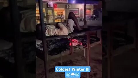 When The Cold Got You #Shorts #Winter #ColdestWinter