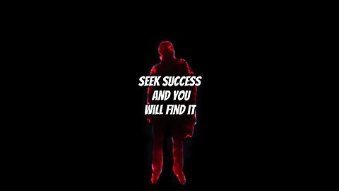 Seek Success #dayodman #motivation #findit #eeyayyahh #seeking