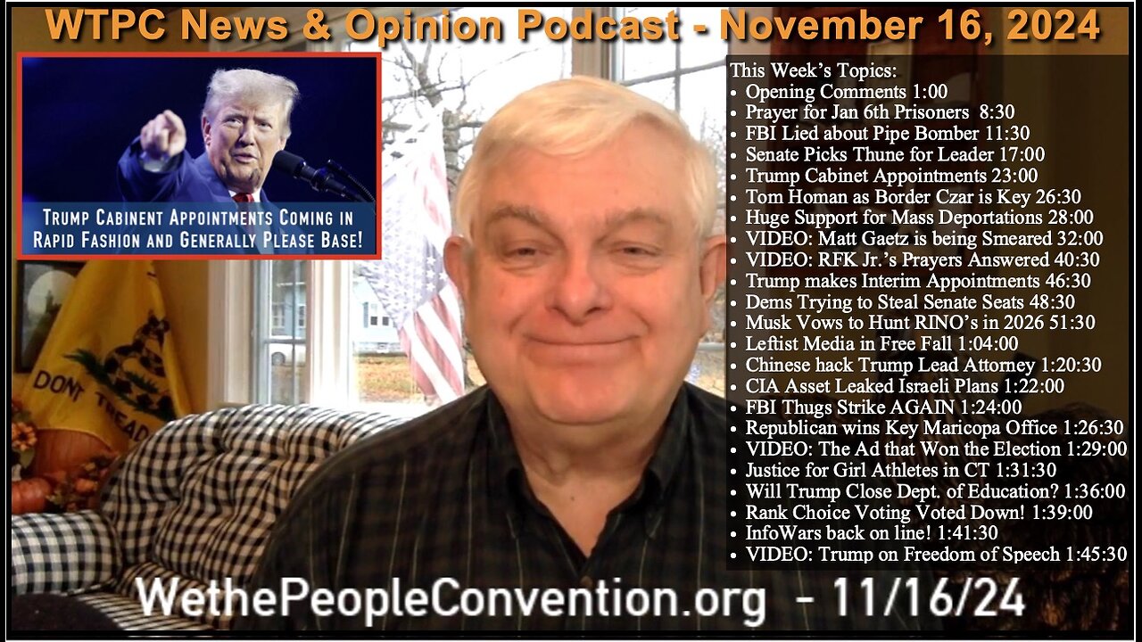 We the People Convention News & Opinion 11-16-24