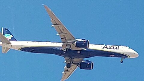 Embraer 195 E2 PS-AEQ coming from Recife to Fortaleza