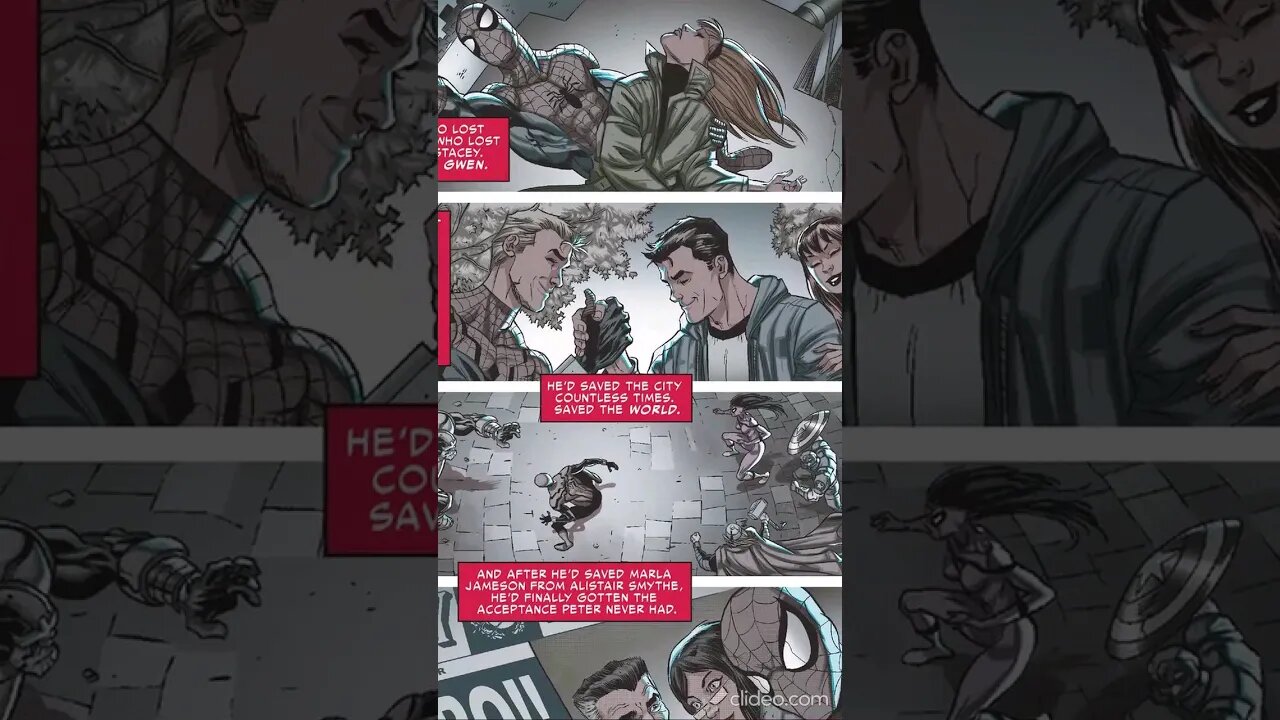 Peter Parker Pierde Sus Poderes Y Pasa El Manto De Spider-Man A Ben Reilly #spiderverse Tierra-94