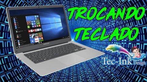 Como Trocar O Teclado Rebitado Do Notebook Positivo Motion Q232A. Tutorial Passo A Passo C/ Macetes