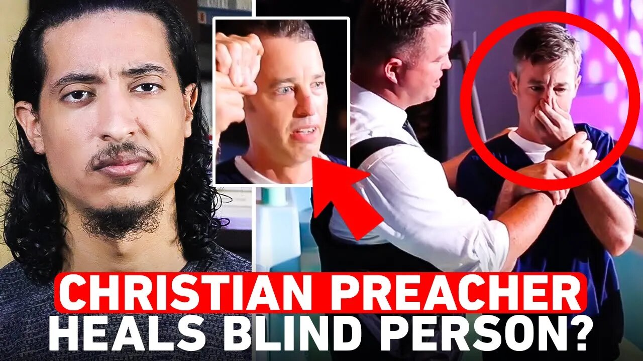 BLIND CHRISTIAN HEALED AFTER BAPTISM?