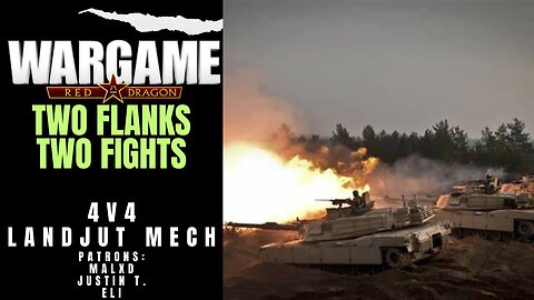 Two Flanks Two Fights | Wargame Red Dragon Multiplayer