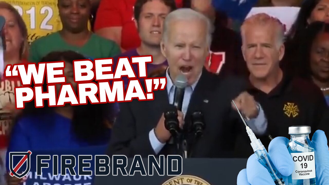 Biden's Latest Lie: "We Beat Pharma This Year!"