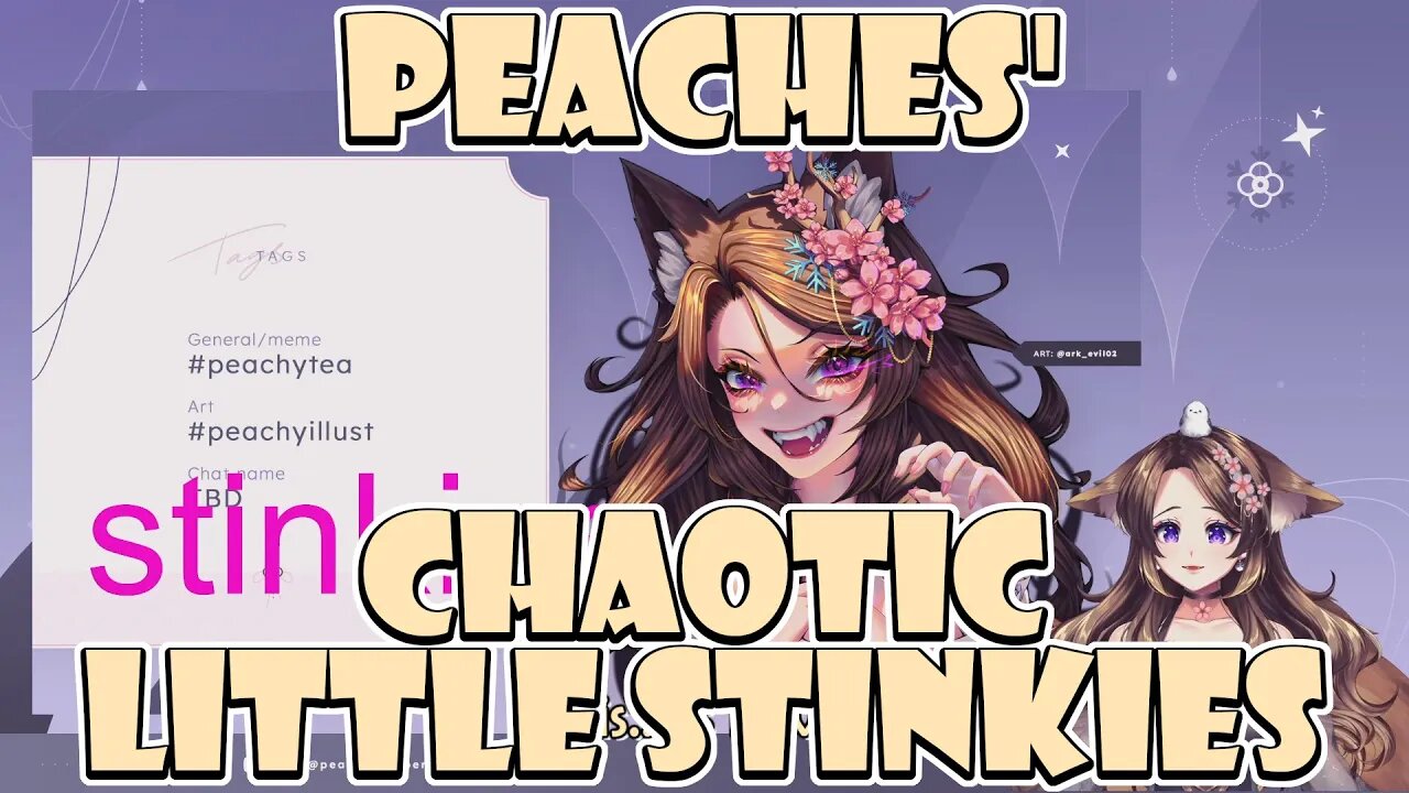 Peaches' Chaotic Little Stinkies #vtuber #clips