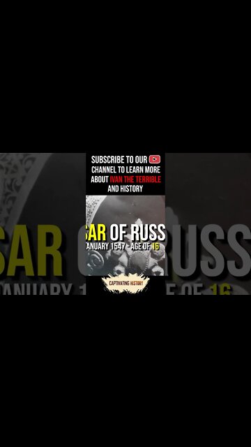 How Did Ivan the Terrible Become Tsar? #shorts