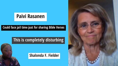 Paivi Rasanen could be facing jail time just for sharing Bible Verses