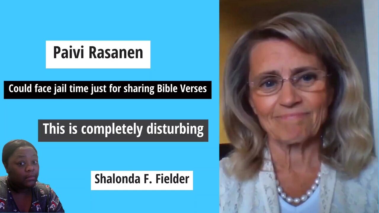 Paivi Rasanen could be facing jail time just for sharing Bible Verses