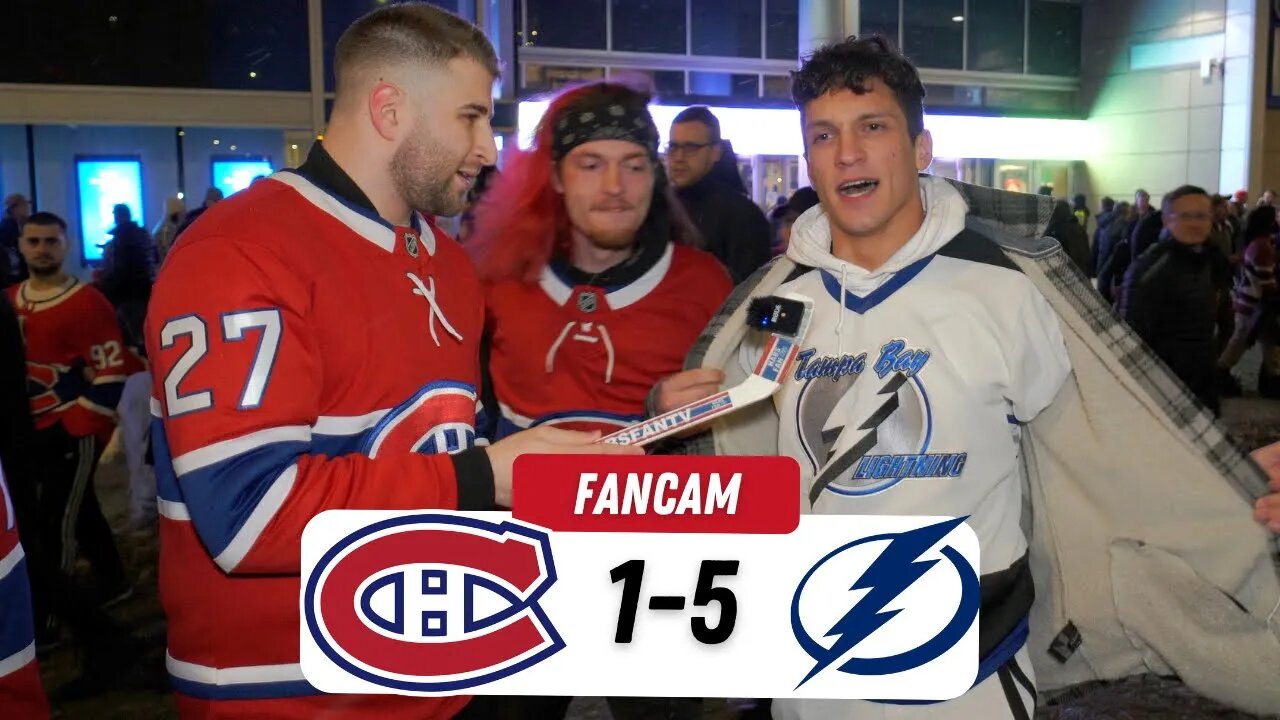 THE ANTI-HABS FAN IS BACK ! | MTL 1-5 TBL