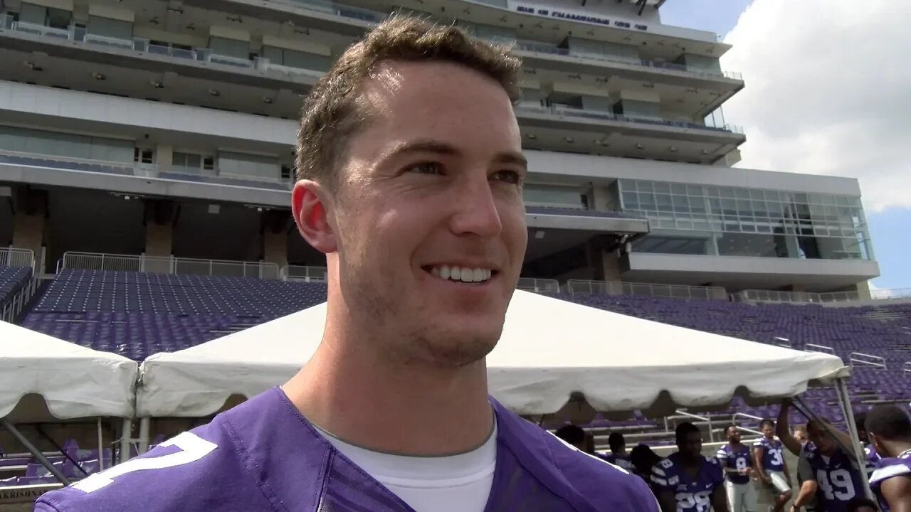 Kansas State Football | Nick Ast discusses the battle for the No. 2 QB job