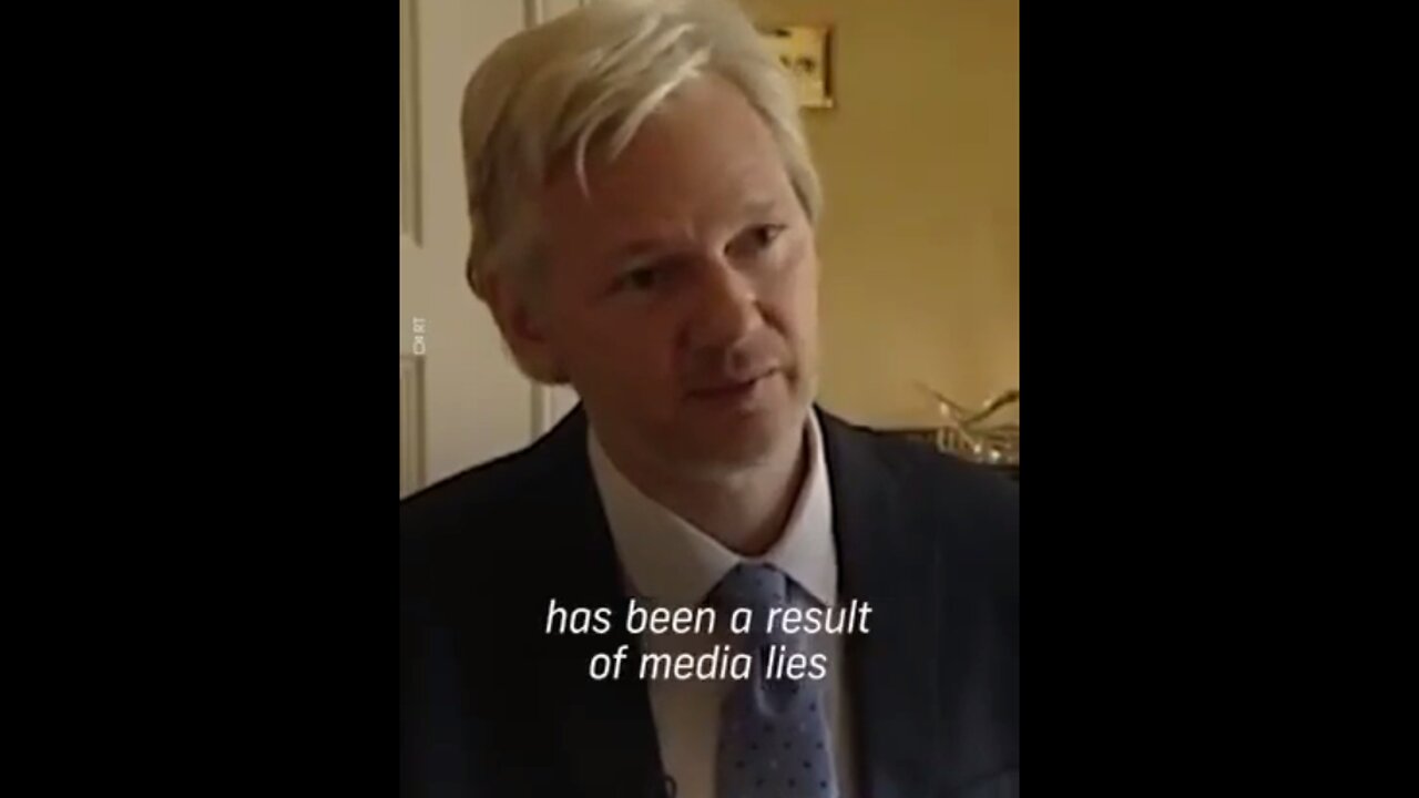 💥BQQQQQQQM💥JULIAN ASSANGE - LET SINK THIS IN - FAKE NEWS MEDIA - ENNEMY OF THE PEOPLE - EXPOSED