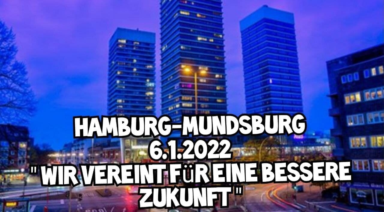 Hamburg-Mundsburg 6.1.2022 - Wir vereint für eine bessere Zukunft