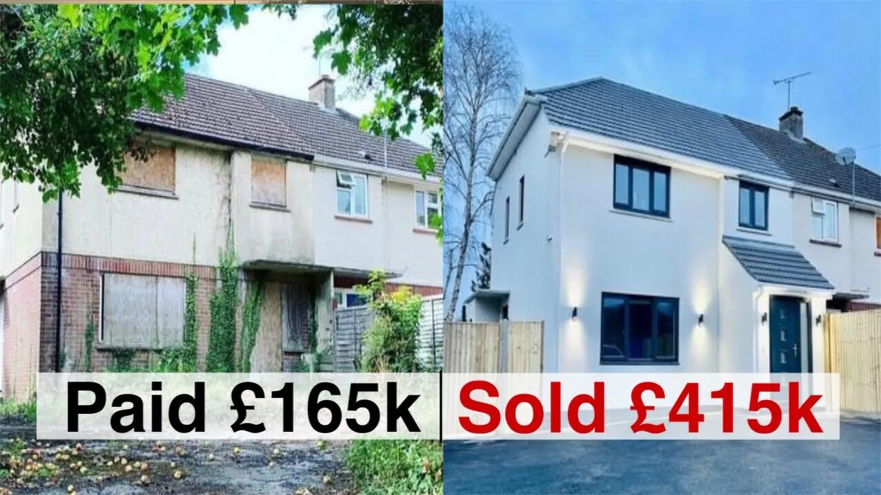 We Flipped This House & Made £100,000 Profit 💸