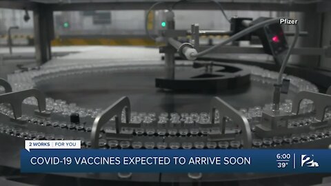 COVID-19 vaccines expected to arrive soon