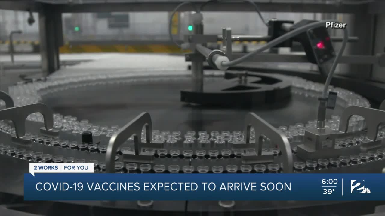 COVID-19 vaccines expected to arrive soon