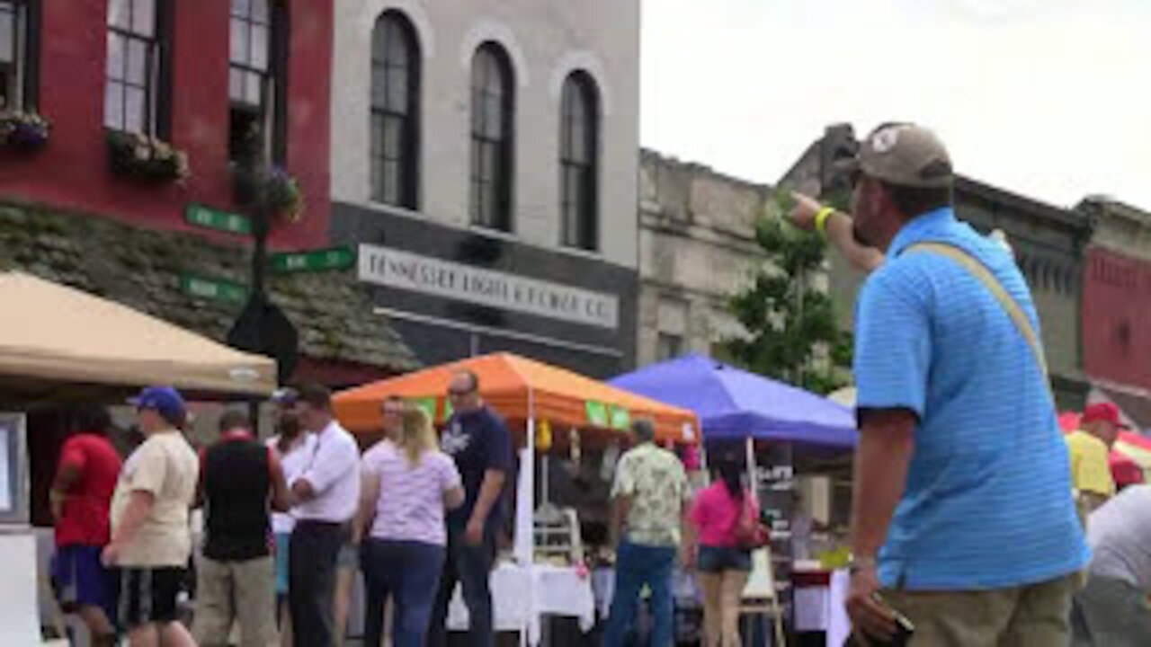 Street Preaching @ Taste Of Country Festival In Springfield, TN | Street Preacher Kerrigan Skelly