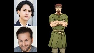 Anime Voice Comparison- Einar (Vinland Saga)