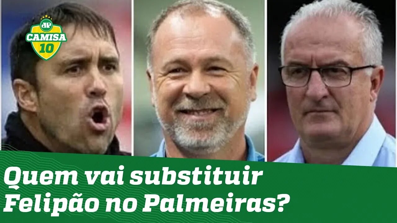 NOVO TÉCNICO do Palmeiras: veja as OPÇÕES para substituir Felipão!