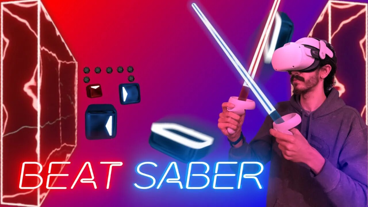 TENTATIVA DE JOGAR BEAT SABER