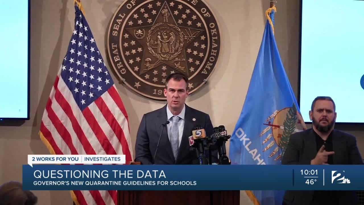 Questions about data cited in state's new quarantine policy