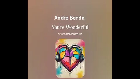 Andre Benda-You're Wonderful