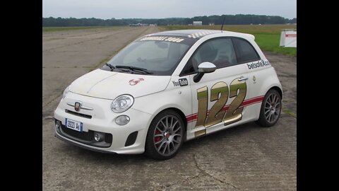 2014 Fiat Abarth 595 50th Anniversario Start Up, Road Test, and In Depth Review